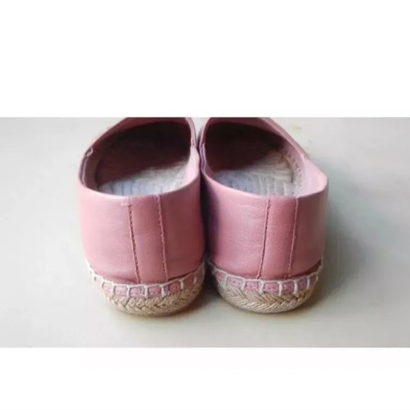 Tory Burch Ines Leather Espadrilles Flats Size 7 Retail $228 - Picture 3 of 7